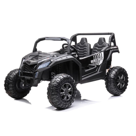 24V Ultra Treck XXL 4x4 2-Seater Ride-On UTV Buggy W/ Rubber Wheels, Music Player & RC