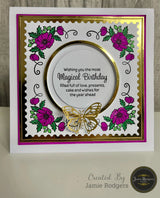 Jamie Rodgers Crafts - Borders and Corners A6 Clear Stamp Set