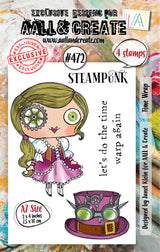 AALL and Create - A7 Stamp Set - Time Warp