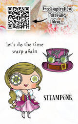 AALL and Create - A7 Stamp Set - Time Warp