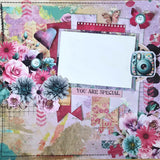 3Quarter Designs Teenage Dream 12x12 Design Paper & Diecuts Set