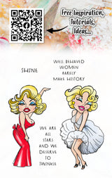 AALL and Create - A7 Stamp Set - Marilyn