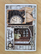 3Quarter Designs Eclectic Clocks 6x4 Card Pack