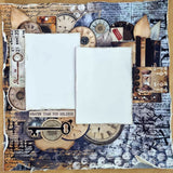 3Quarter Designs Eclectic Clocks 12x12 Design Paper & Diecuts Set