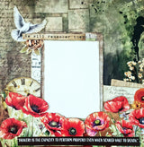 3Quarter Designs Never Forgotten 12x12 Design Paper & Diecuts Set