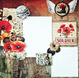 3Quarter Designs Never Forgotten 12x12 Design Paper & Diecuts Set