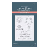 Christmas Icons Press Plate from the BetterPress Christmas Collection