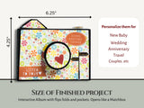 CrafTreat Scrapbook Blanks - Matchbox Camera - Black & Kraft Color