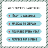 CrafTreat DIY Paper Lanterns - Gnome