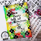 Art by Marlene Rub on Sticker Alphabet & Quotes Essentials nr.1