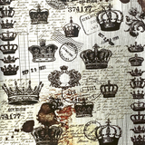 London's Calling  Deluxe Silver Paper  6"x6" 5/Pkg