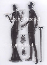 Clear stamp Couple