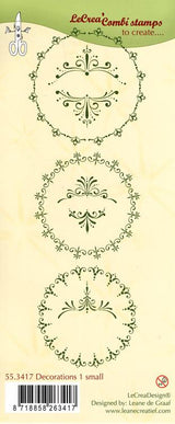 LeCrea Clear Stamp - Decorations 1 Small