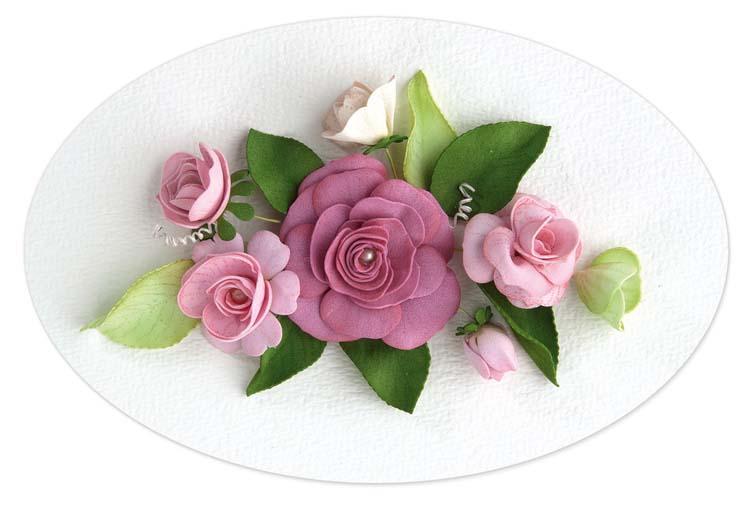Lecreadesign Clear Stamp 3D Flower Rose