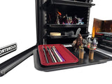 Aluminum Miniatures Display Case with 5 Magnetic Trays