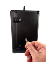 Aluminum Miniatures Display Case with 5 Magnetic Trays