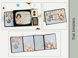 CrafTreat TV Pop Up Mini Album - Black