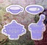 Cutting and Embossing die - wine cooler/terrine/soup Cup/Saucer