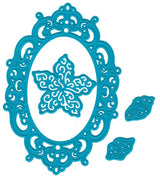 Joy Crafts Die - Oval, Flower with Leaves