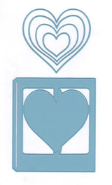 Joy! Crafts Cutting Die - Card Model Hearts