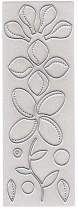 Joy! Crafts Die - Flowers with foldline