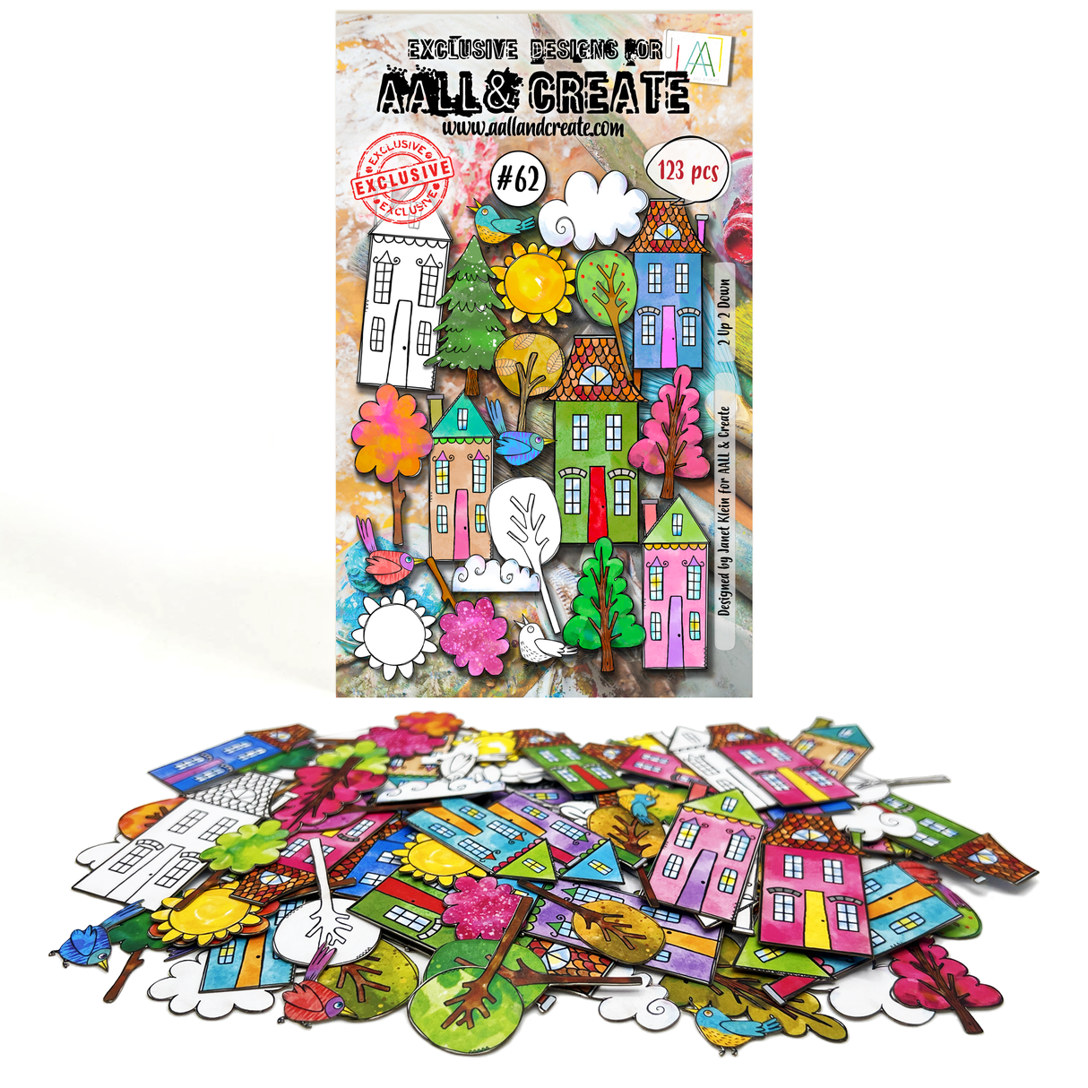 AALL and Create - Ephemera Die-Cuts - 2 Up 2 Down
