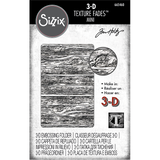 Sizzix 3-D Texture Fades Embossing Folder - Mini Lumber by Tim Holtz