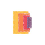 Sizzix Framelits Die Set 9PK Fanciful Framelits Renee Deco Rectangles by Stacey