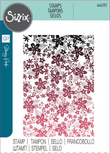 Sizzix Clear Stamp Set Cosmopolitan, Petals by Stacey Park