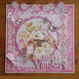 Marianne Design: Craftables Dies - Anja's Flower Border