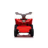 Toddlers 6V 6-Wheel Fun on Wheels ATV with Trailer, Bluetooth Music Player & Megaphone