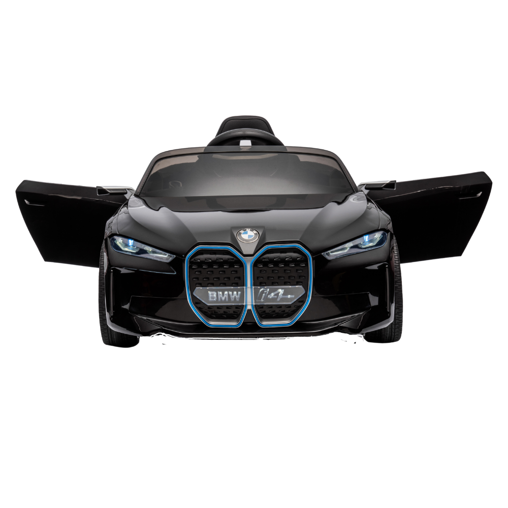 Voiture pour enfants BMW I4 12 V : voiture électrique 4x4 sous licence pour enfants