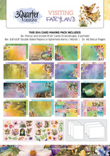 3Quarter Designs Visiting Fairyland 6x4 Card Pack