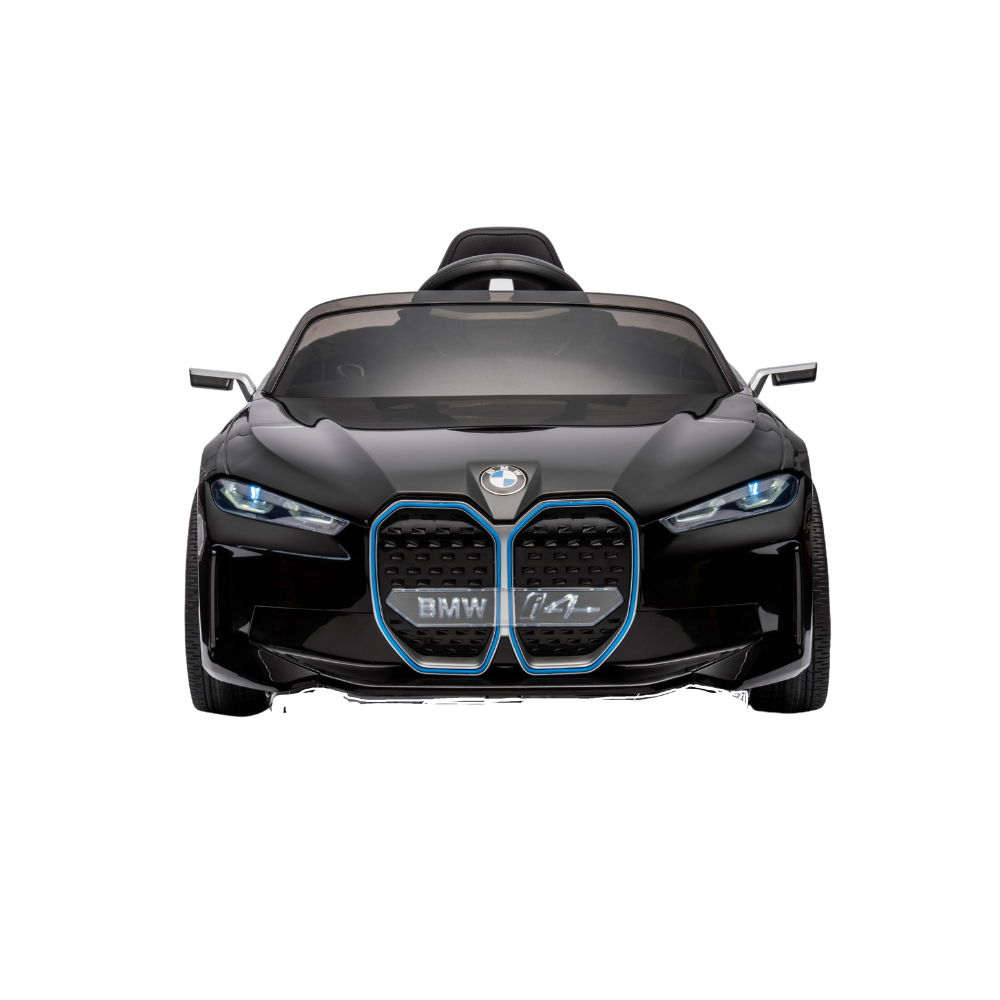 Voiture pour enfants BMW I4 12 V : voiture électrique 4x4 sous licence pour enfants
