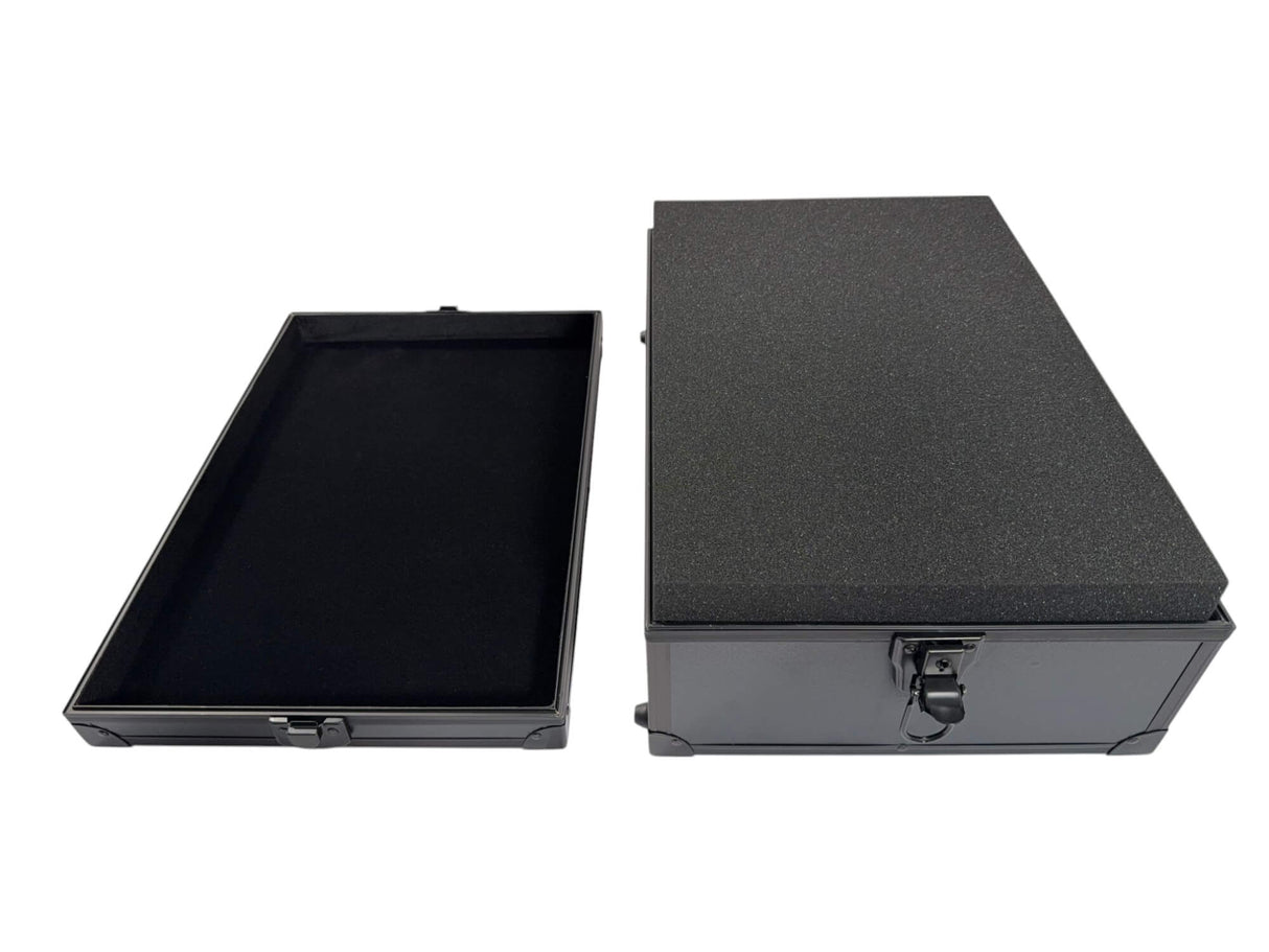 80-Slot Miniature Storage Case with Customizable Foam