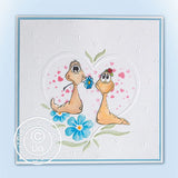 Stencil Small Hearts
