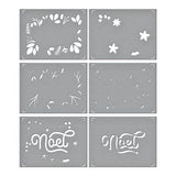 Layered Noel Foliage Stencils from the Layered Christmas Stencils Collection