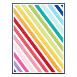 Super Stripes Background Etched Dies