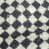 Turbulence & Baby's Breath Check Print Extended Throw