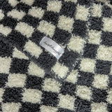 Turbulence & Baby's Breath Check Print Extended Throw