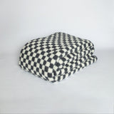 Turbulence & Baby's Breath Check Print Extended Throw
