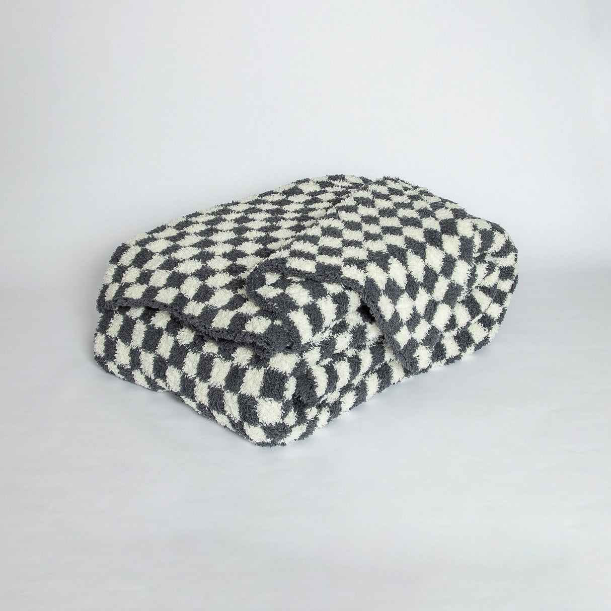 Turbulence & Baby's Breath Check Print Extended Throw
