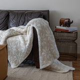 Birch & Marshmallow Daisy Print Extended Throw