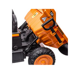 Kids Construction Dump Truck: 12V 2-Seater Ride-On Truck with Fun Automatic Dumping Gear