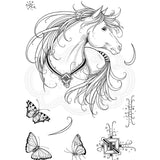Mustang Harry A5 Clear Stamp Set