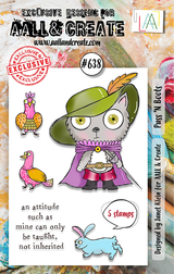 AALL and Create - A7 Clear Stamp Set - Puss 'N Boots
