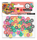 ABM Hole-Reinforcements Color Confetti Art By Marlene 130x105x5mm 6 Colors