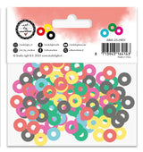 ABM Hole-Reinforcements Color Confetti Art By Marlene 130x105x5mm 6 Colors