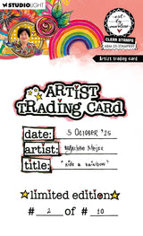 ABM Clear Stamp Artist Trading Card Art By Marlene 64x89x3mm 1 Piece