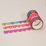 ABM Washi Tape Dotty Art By Marlene 3 Pieces